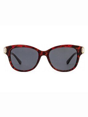 BEBE BBOP-1010CE-215 BEBE Tortoise Square Frame / Gray Lenses Sunglasses